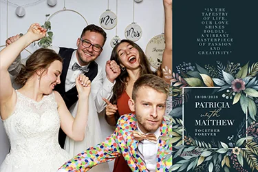 fotobbox-hochzeit-boho-stollberg-chemnitz-erzgebirge-2025 Boho Hochzeit Fotobox in Stollberg, Chemnitz und Erzgebirge, Braut und Gäste beim Feiern